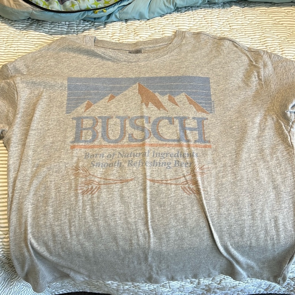 Busch t-shirt, American Eagle tailgate line